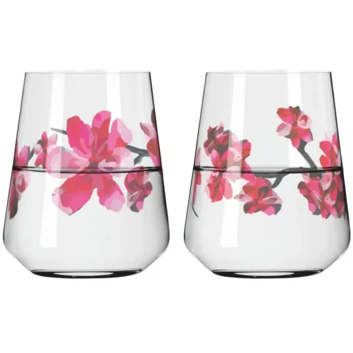 Sommersonett Drinking Glasses 2-pack, #3 & 4