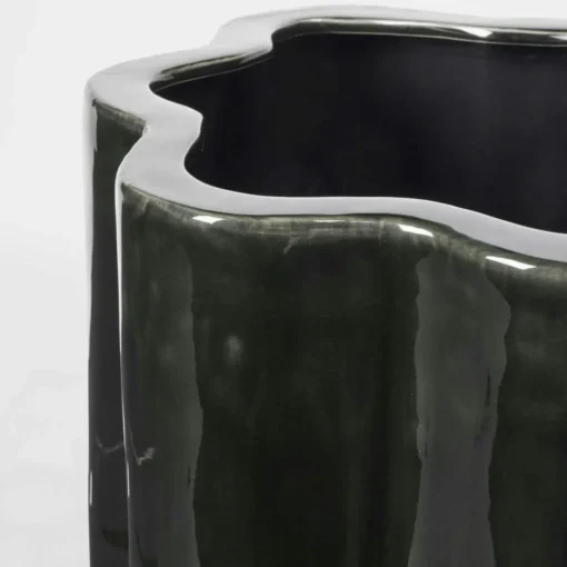 Sonja Planter Dark Green, 36 cm
