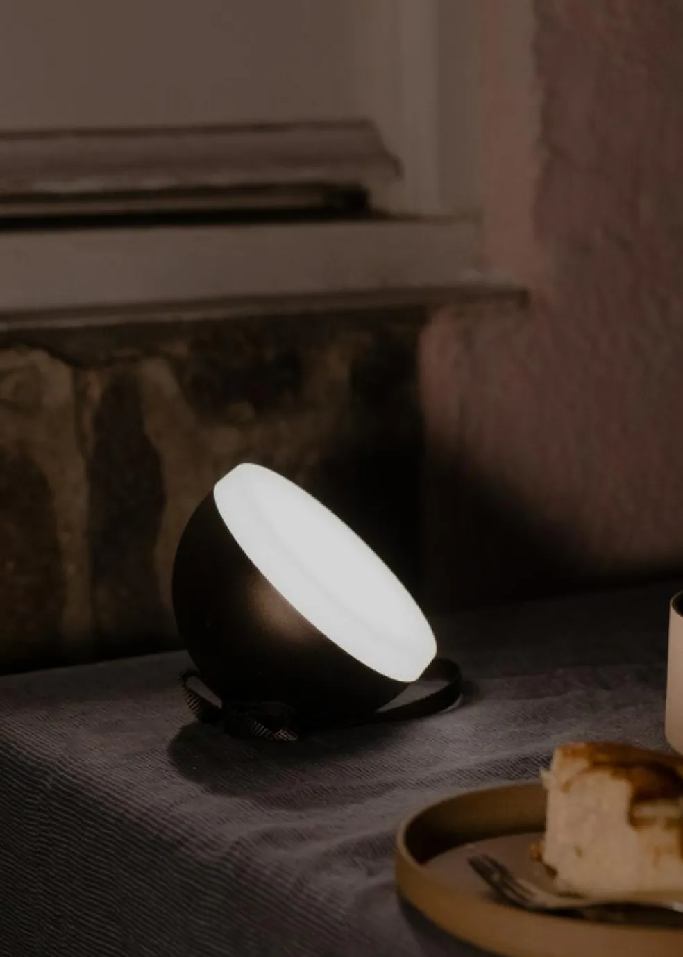 Sphere Adventure Light Table Lamp Portable, Dark Bronze