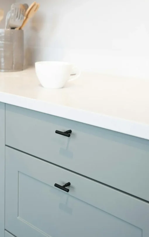 Spira T Knob, Matte Black