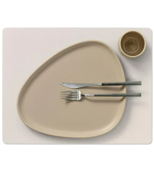 Square L Table Mat Nupo 35x45 cm, Anthracite