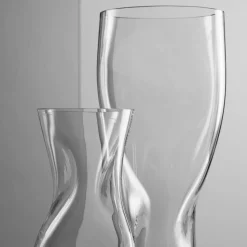 Squeeze Vase 34 cm, Smokey Brown