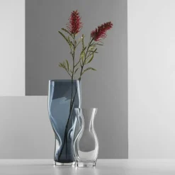 Squeeze Vase 23 cm, Blue
