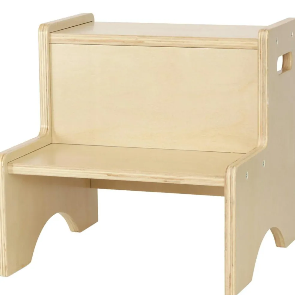 Step Up Children'S Stool 34x33 cm, Birch