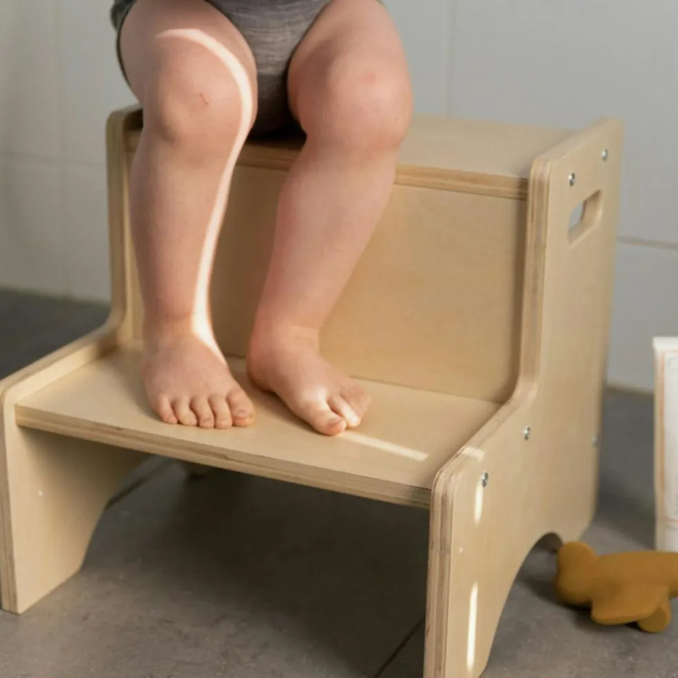 Step Up Children'S Stool 34x33 cm, Birch