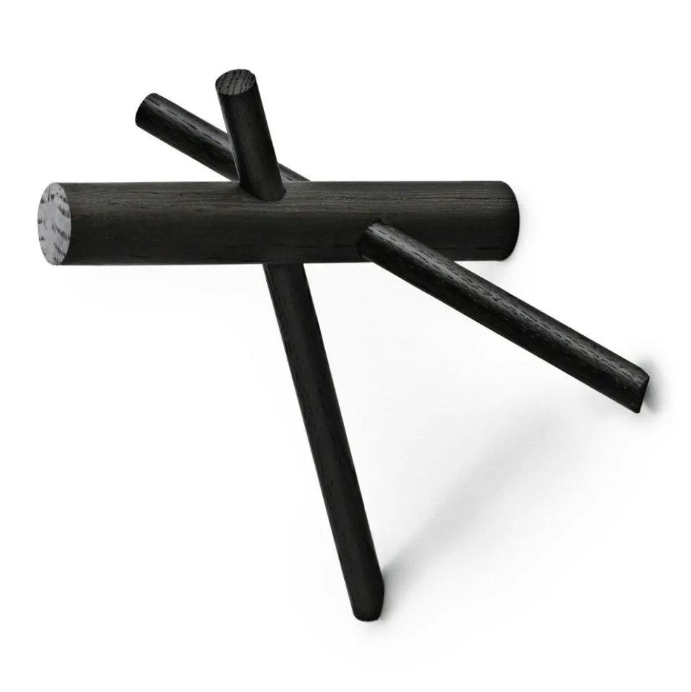 Sticks Hook, 2pcs, Black