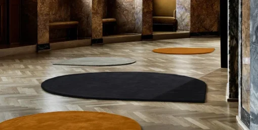 STILLA rug Rug 130x160 cm, Taupe