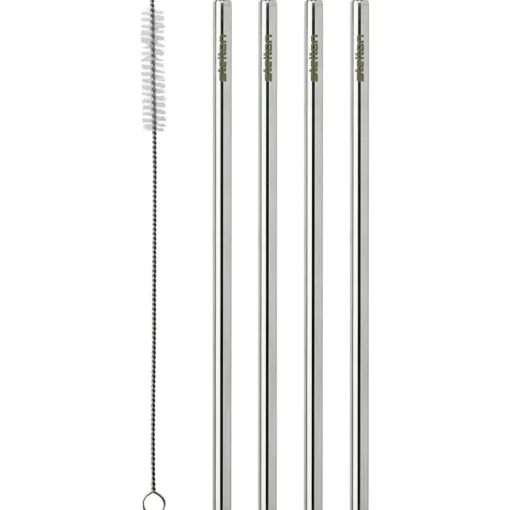 Straws Stainless Steel 4-pack