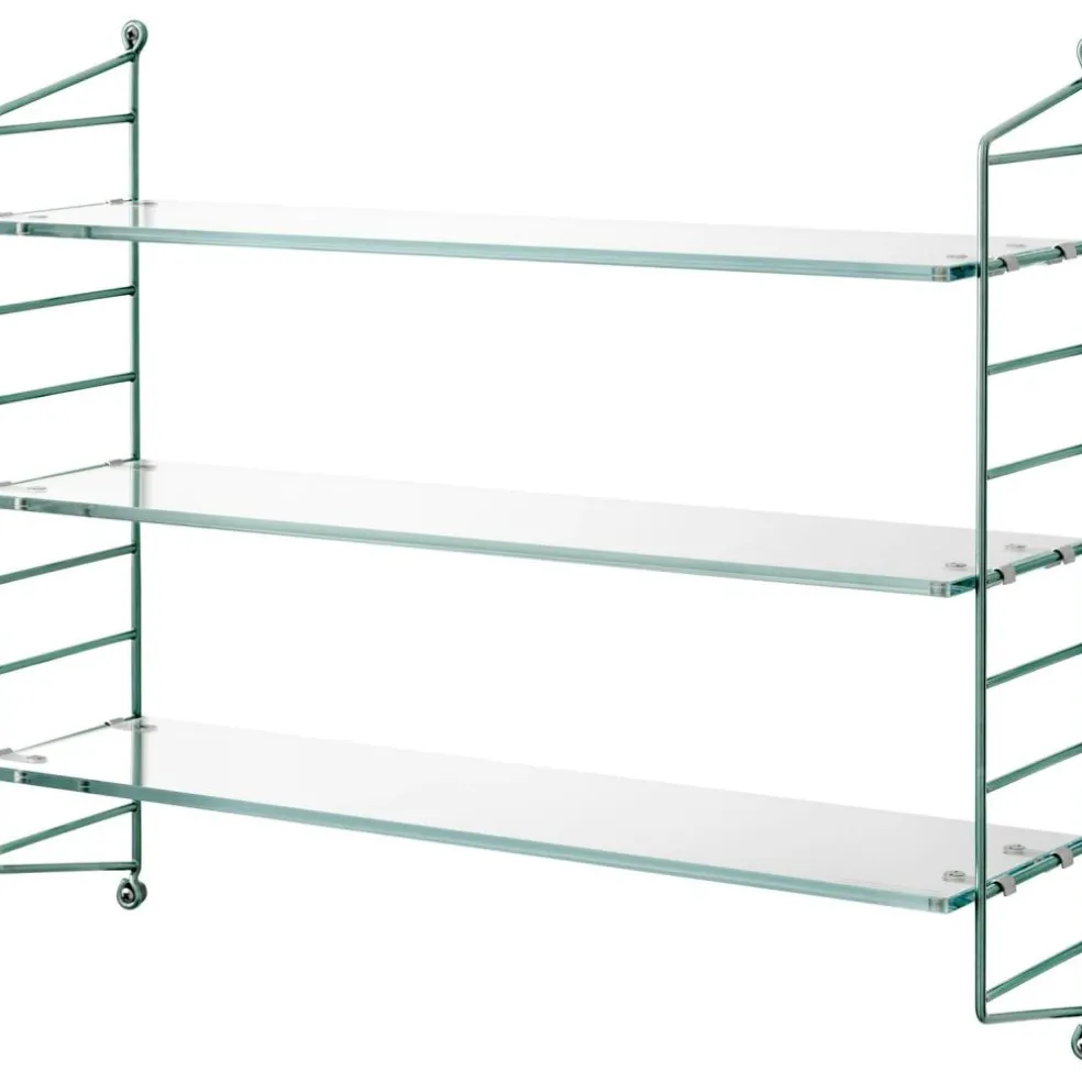 String Pocket Shelf Limited Edition 70, Glass