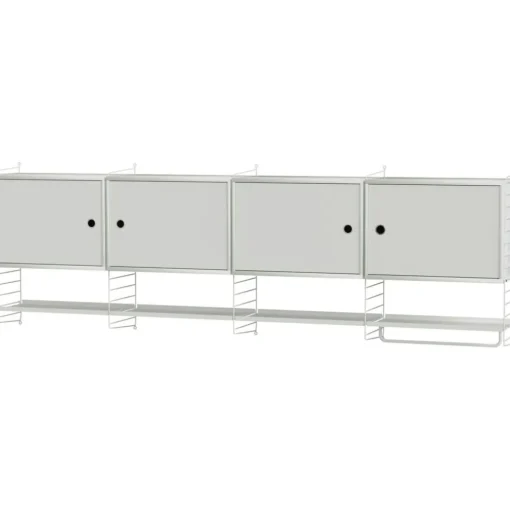 String Shelf Combination K Kitchen, White