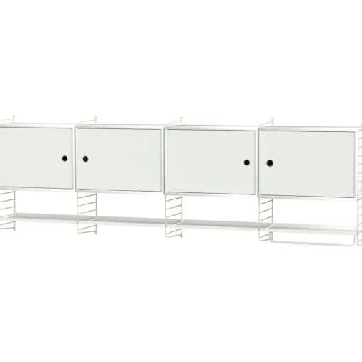 String Shelf Combination K Kitchen, White