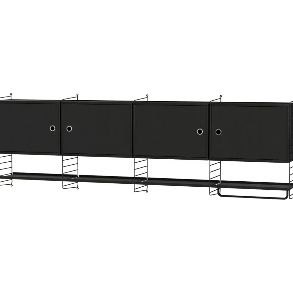 String Shelf Combination K Kitchen, White