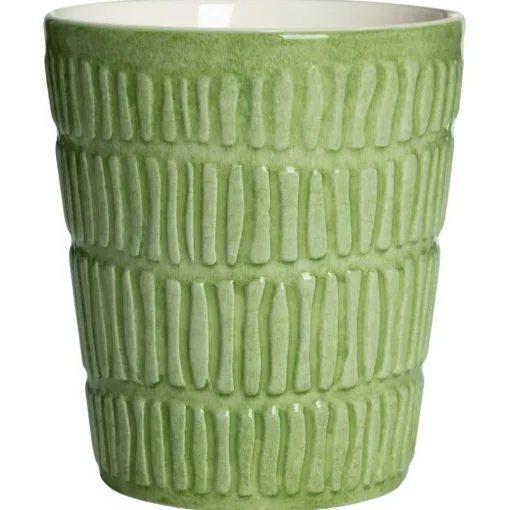 Stripes Mug 30 cl, Green