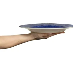 Stripes Plate 28 cm, Sand