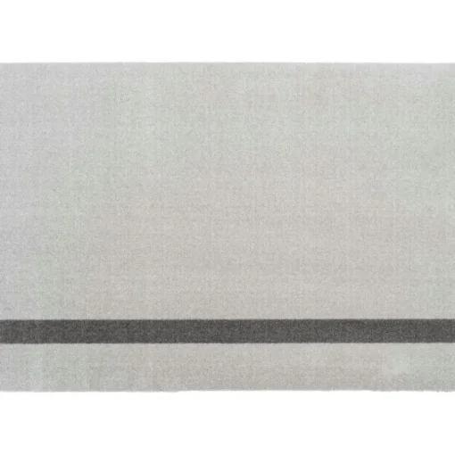 Stripes Vertikal Rug Light Grey / Steel Grey, 90x130 cm