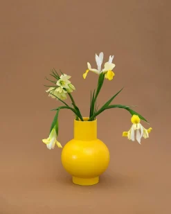 Strøm Vase 24 cm, Vibrant Orange