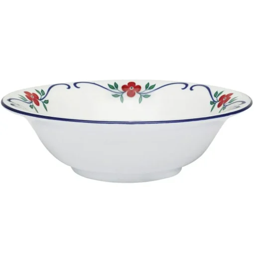 Sundborn Deep Plate, White