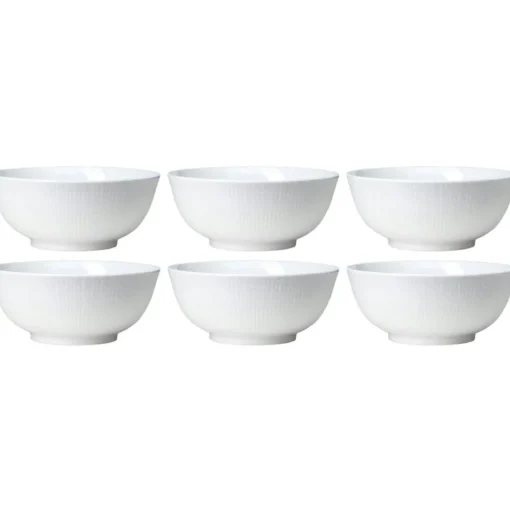 Swedish Grace Bowl 60 cl 6-pack, Fog (Light Grey)