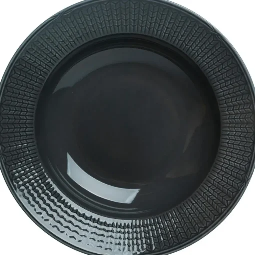 Swedish Grace Deep Plate 25 cm, Snow (White)
