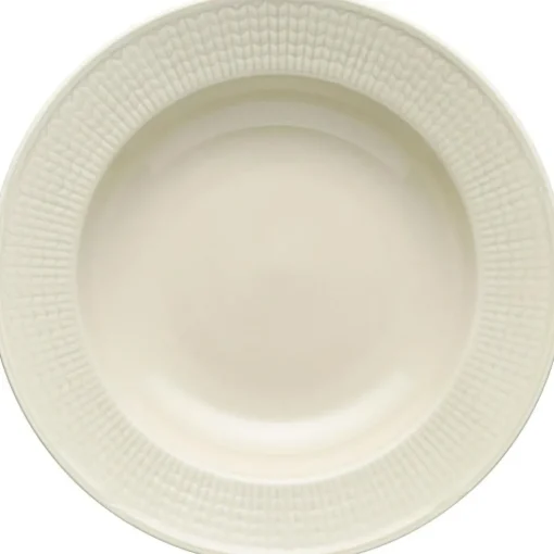 Swedish Grace Deep Plate 25 cm, Snow (White)