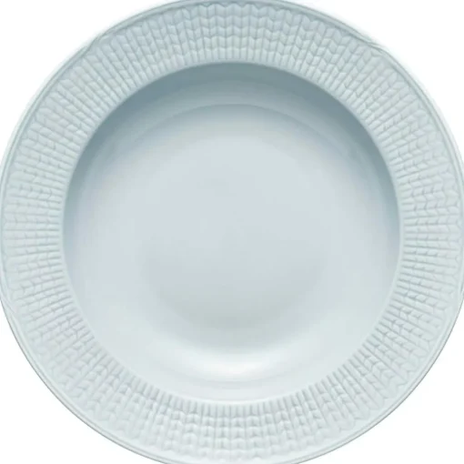 Swedish Grace Deep Plate 25 cm, Snow (White)