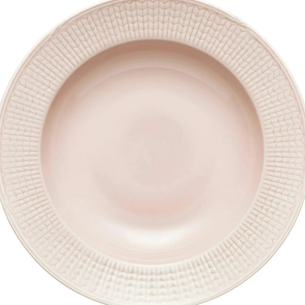 Swedish Grace Deep Plate 25 cm, Snow (White)