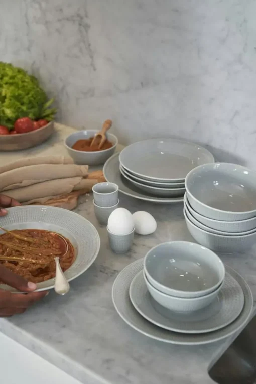 Swedish Grace Egg Cup 4 cl, Fog (Light Grey)