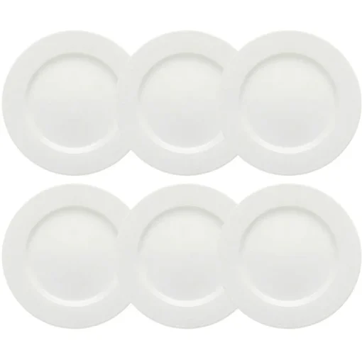 Swedish Grace Plate 27 cm 6 Pcs, Snow (White)