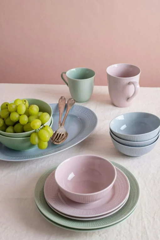 Swedish Grace Plate 21 cm, Ice (Light Blue)
