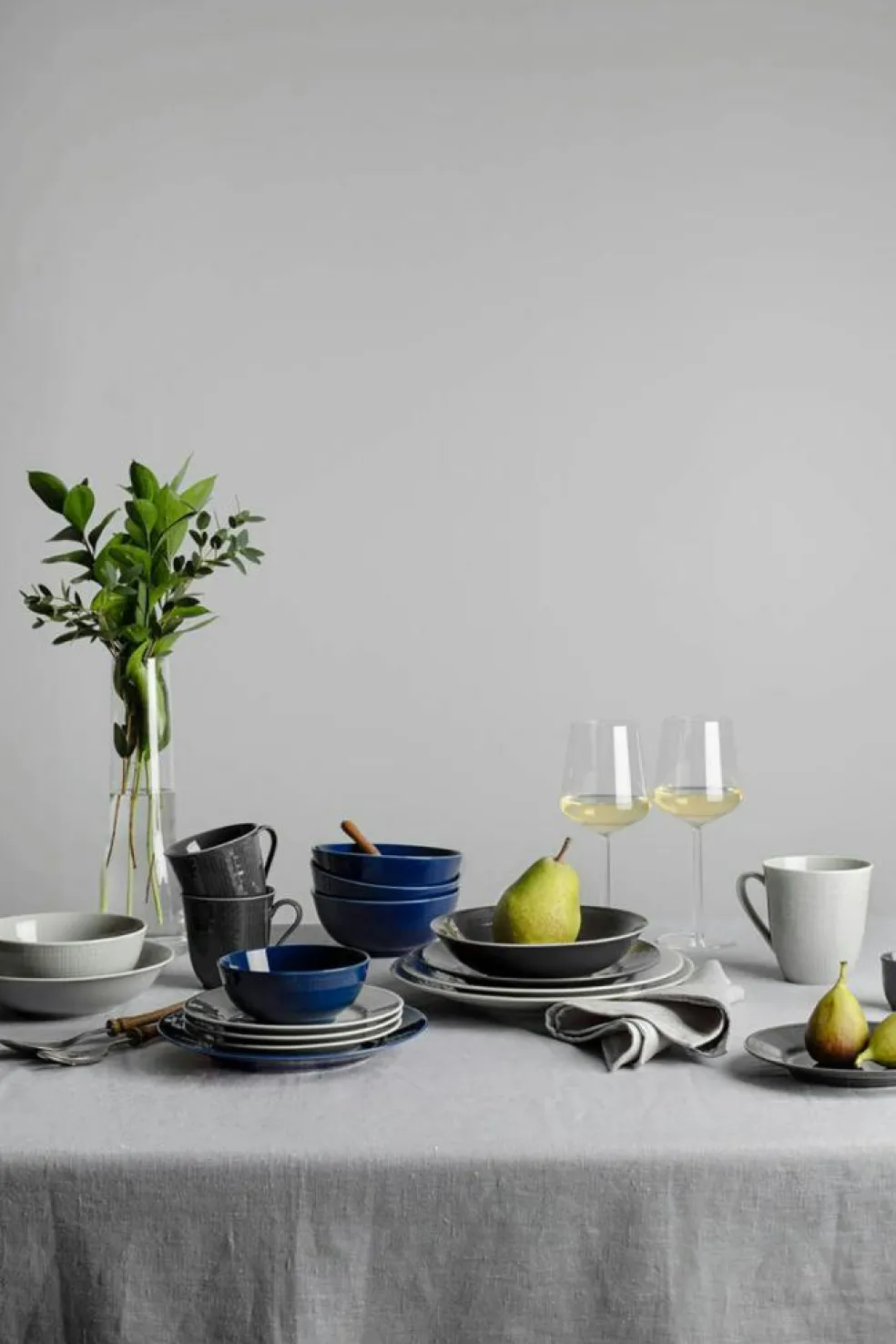 Swedish Grace Plate 21 cm, Ice (Light Blue)