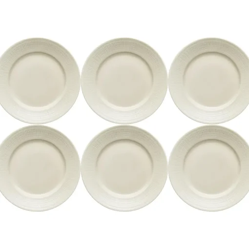 Swedish Grace Plate 21 cm 6-pack, Meadow (Light Green)