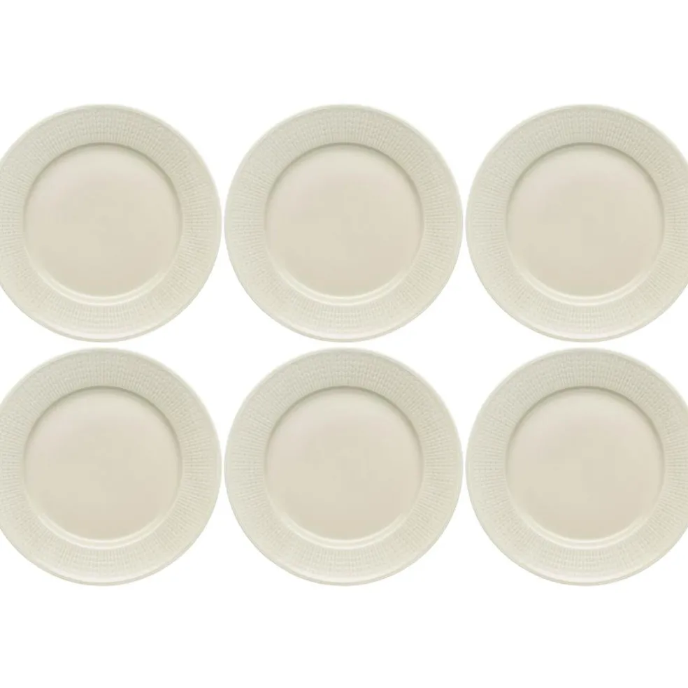 Swedish Grace Plate 27 cm 6-pack, Meadow (Light Green)