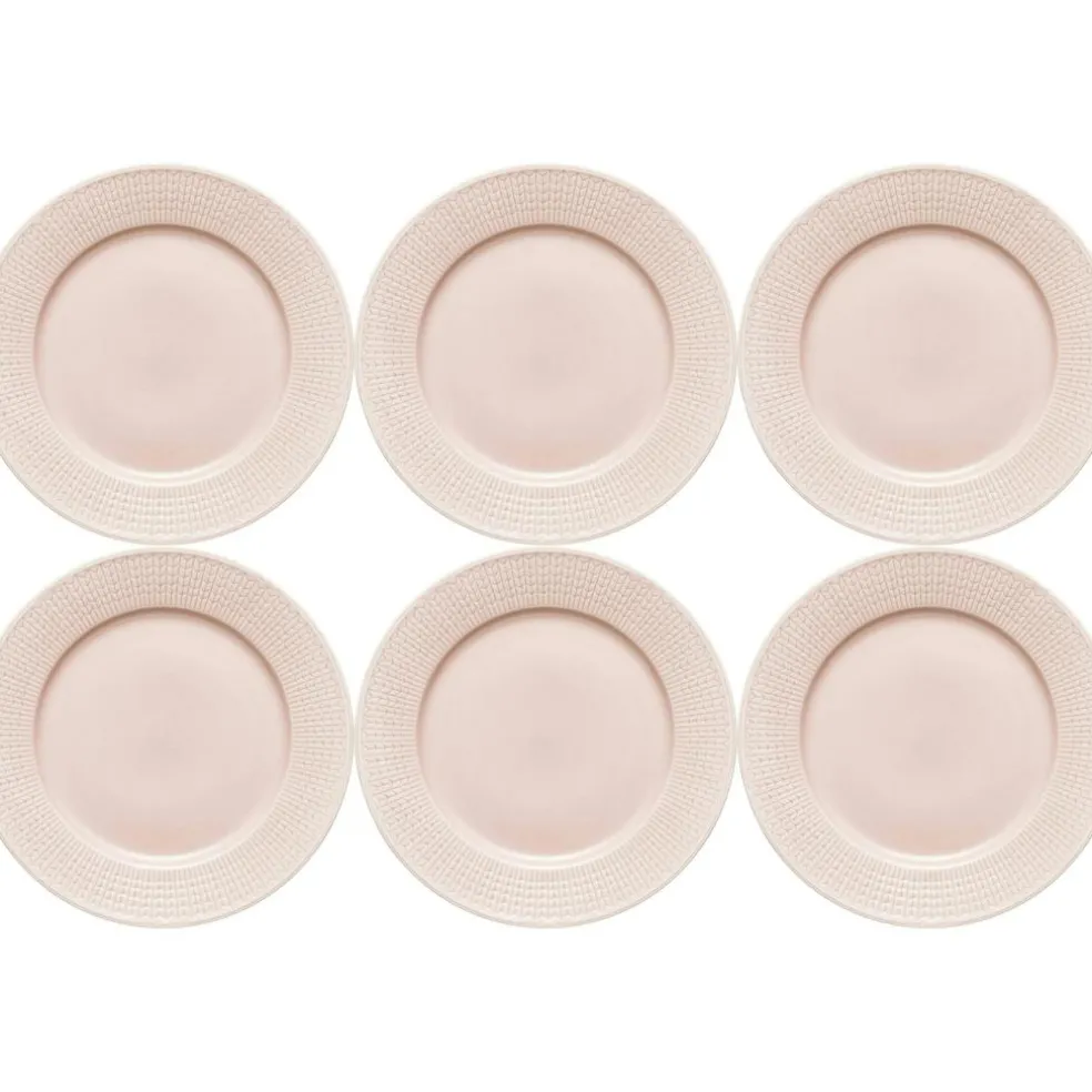 Swedish Grace Plate 27 cm 6-pack, Meadow (Light Green)