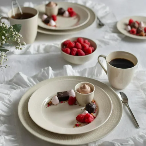 Swedish Grace Plate 27 cm, Snow (White)