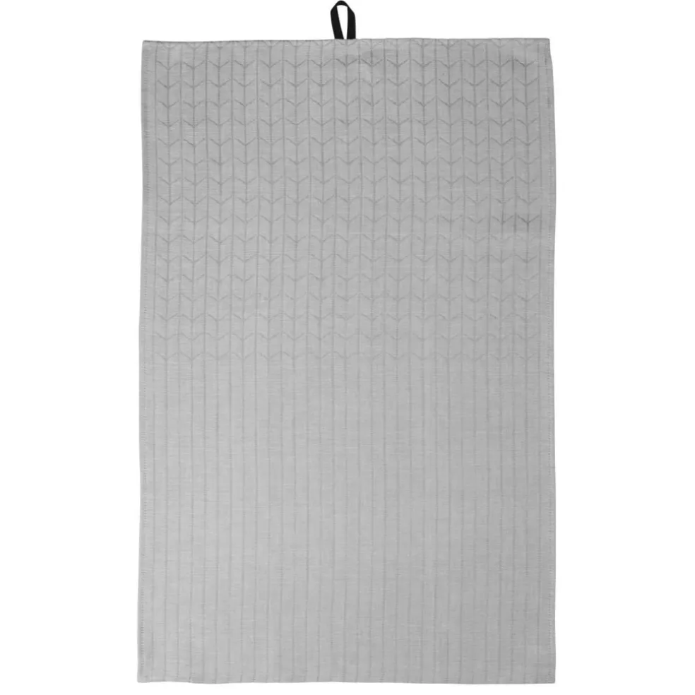Swedish Grace Tea Towel 47x70 cm, Fog (Light Grey)