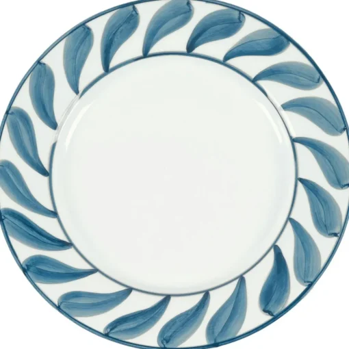 Swirl Plate 28 cm, Blue