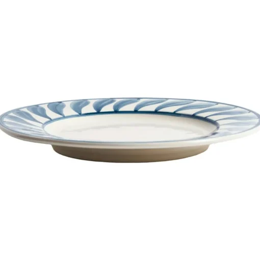 Swirl Side Plate 22 cm, Blue