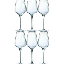 Symétrie Wine Glass 35 cl Transparent, 6-pack