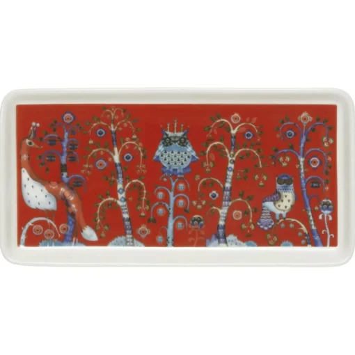 Taika Plate 12x24 cm, Black