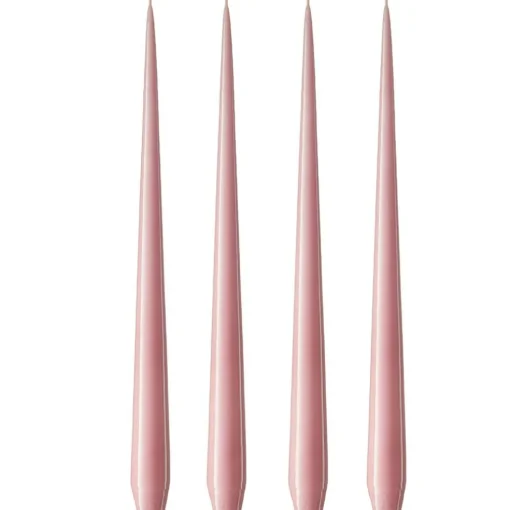 Taper Candle Lacquered 32 cm 4-pack, Ivory