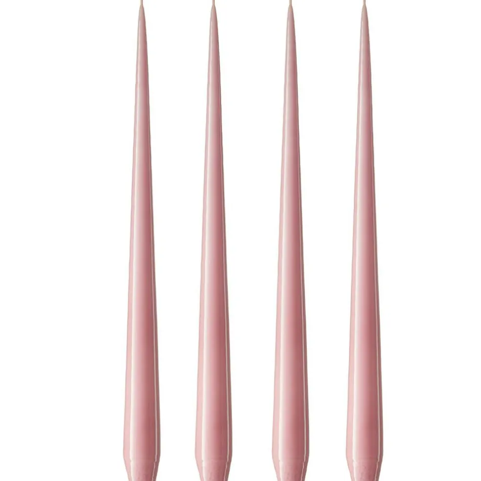 Taper Candle Lacquered 32 cm 4-pack, Ivory
