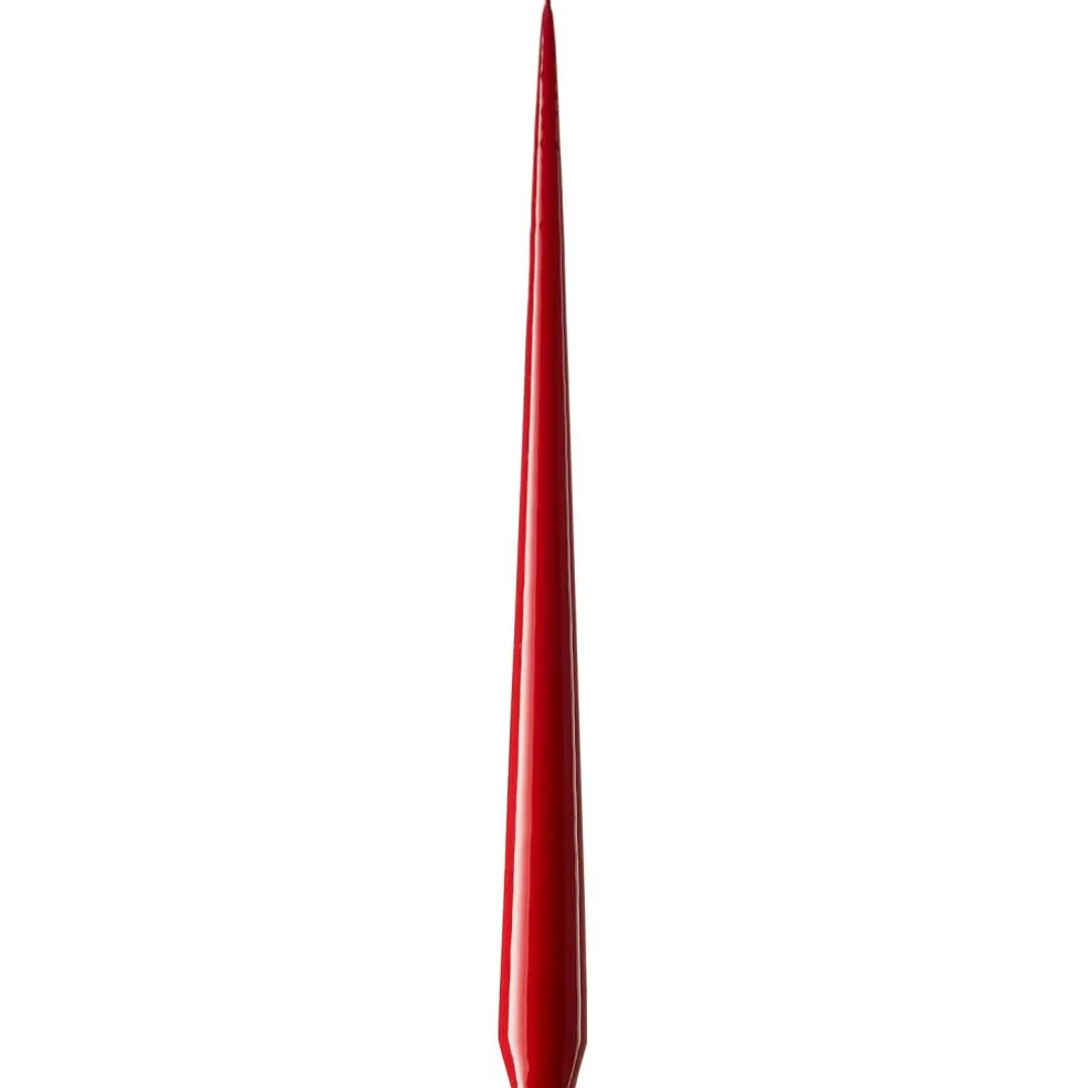 Taper Candle Lacquered 32 cm 4-pack, Ivory