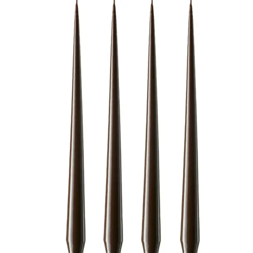 Taper Candle Lacquered 32 cm 4-pack, Ivory