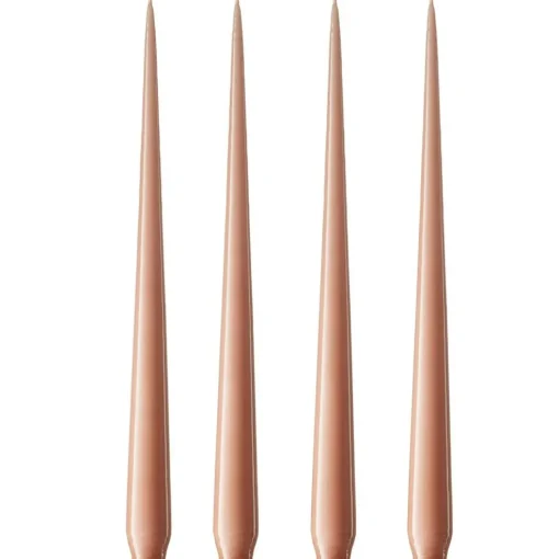 Taper Candle Lacquered 32 cm 4-pack, Ivory
