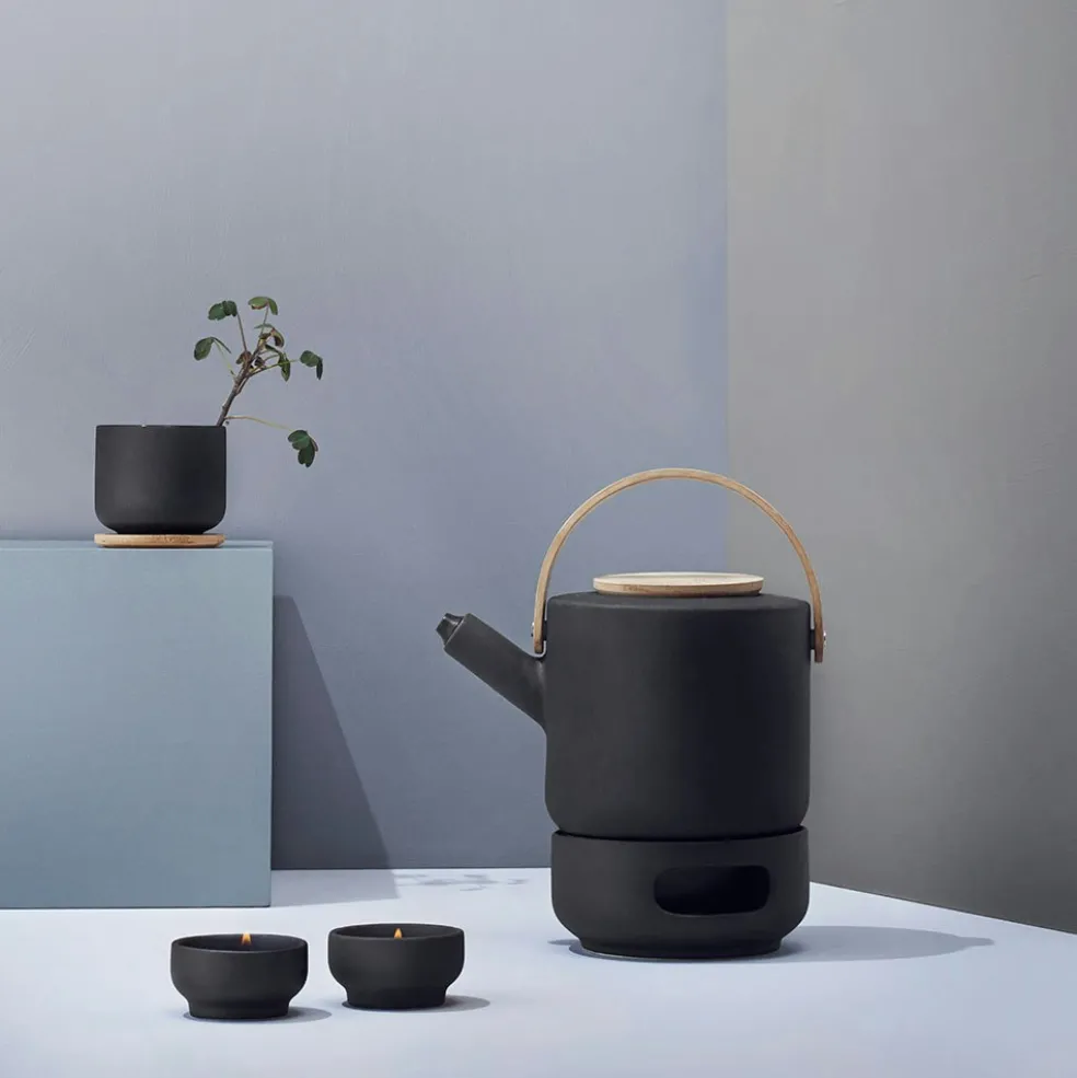 Theo Teapot 1,25 L, Black