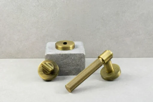 Thumb Turn R-52 for Helix and Tavira, Antique Bronze
