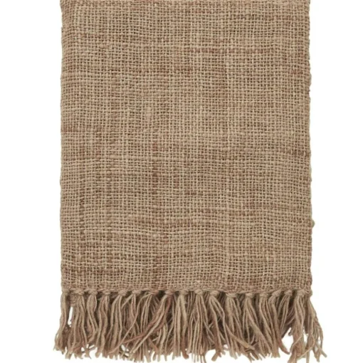 Tobago Throw 130x170 cm, Rust Red