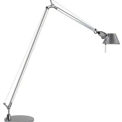 Tolomeo Reading Floor Lamp, Aluminium