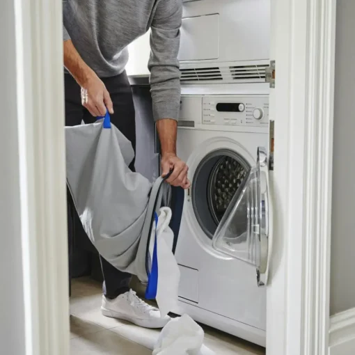 Tota Laundry Basket 60 L, Ecru