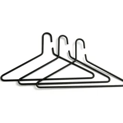 Triangle Hanger 3-pack,  black structure